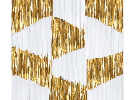 Golden Age Birthday Decorating Backdrops Foil & Plastic Decoration For Sale