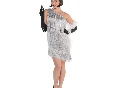 Adult Sparkling Flapper Costume Online now