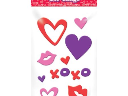 Valentine Gel Clings 12pcs Online