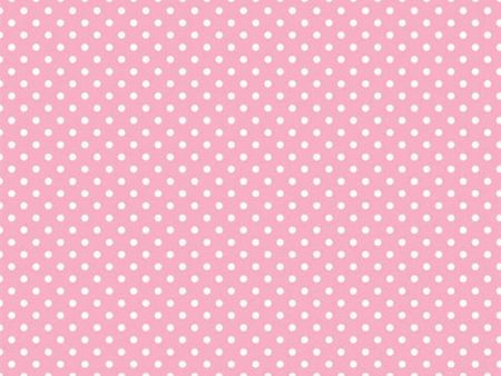 Small Dot New Pink Gift Wrap 16ft x 30in For Cheap