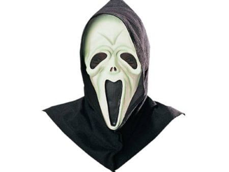 Adult Glow In The Dark Shocked Ghost Mask Online Hot Sale