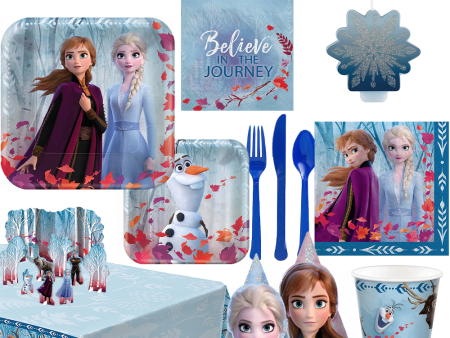 Frozen 2 Party Kit For 16 People Supply