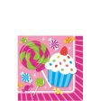 Sweet Shop Beverage Tissues 16pcs Supply