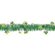 St. Patrick s Day Shamrock Value Garland Tinsel Fashion