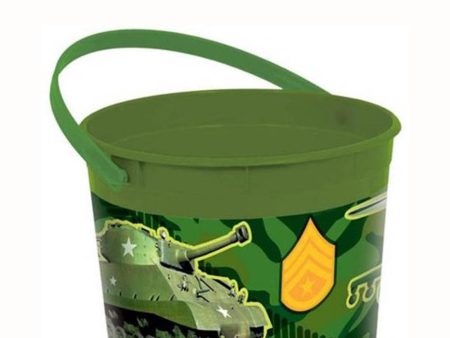 Camouflage Favor Container Fashion