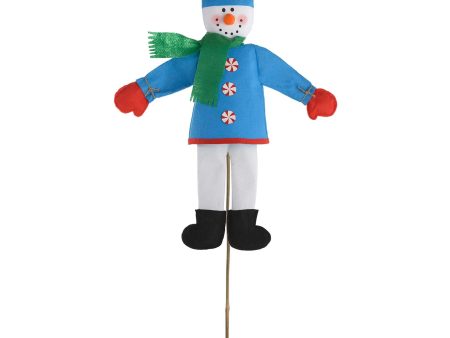 Snowman Medium Yard Stake Hot on Sale