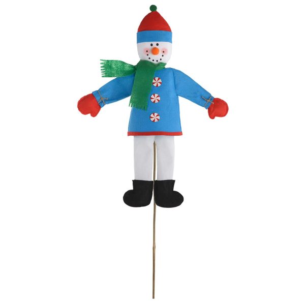 Snowman Medium Yard Stake Hot on Sale