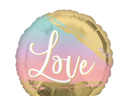 Sunset Love Foil Balloon 45cm Online now