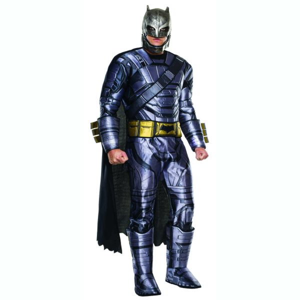 Adult Armored Batman Superhero Deluxe Costume For Discount