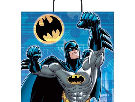 Batman Deluxe Plastic Loot Bag (sold per piece) For Discount