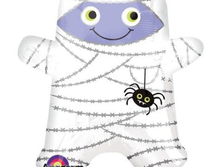 Smiley Mummy Mini Shape Balloon on Sale