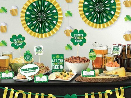 St. Patrick s Day Bar Decorating Kit Discount