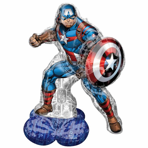 Captain America AirLoonz Foil Balloon 93x147cm Supply