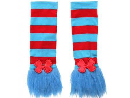 Adult Dr. Seuss Thing 1 & 2 Glovelettes Fashion