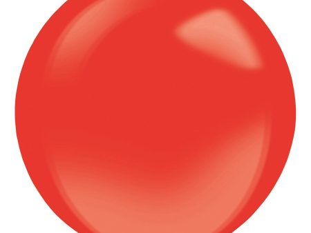 Apple Red Standard Latex Balloons 3ft For Discount