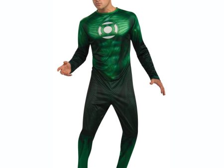 Adult Hal Jordan Green Lantern Superhero Costume Cheap