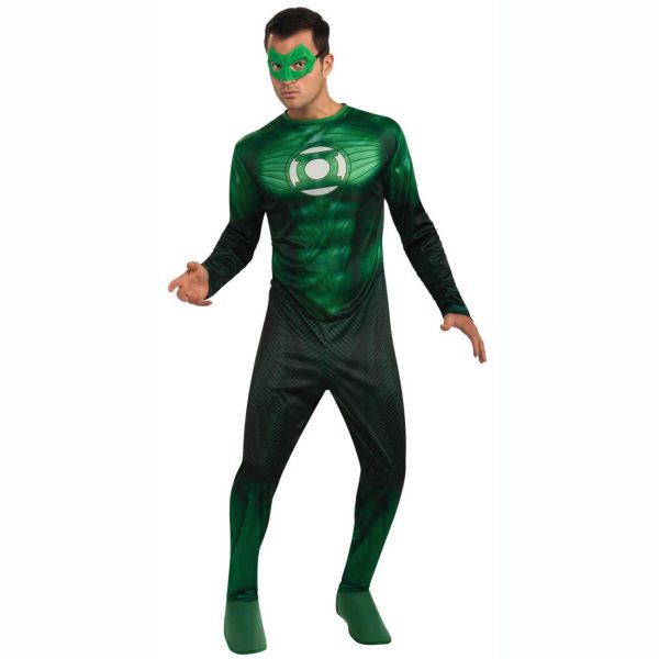 Adult Hal Jordan Green Lantern Superhero Costume Cheap