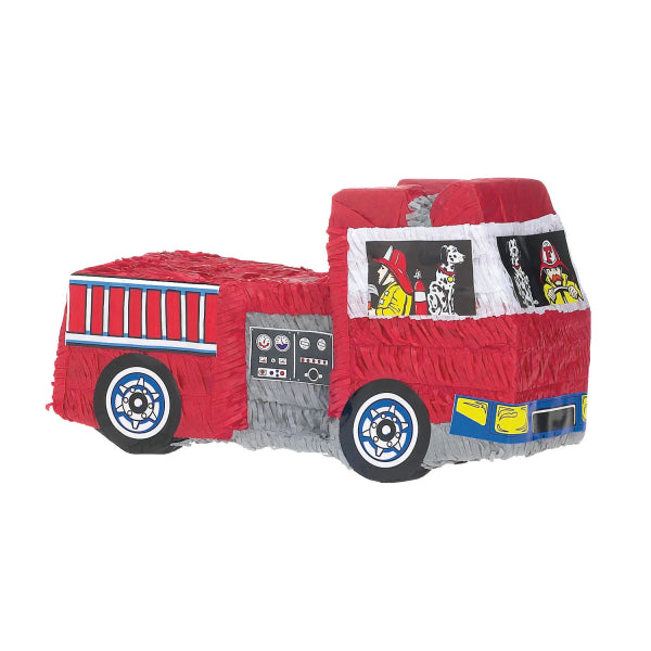 Fire Engine Paper Piñata For Discount