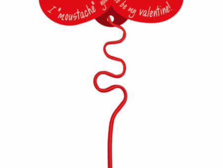 Valentine Card With Straw For Discount