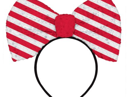 Adult Big Bow Sequined Headband Hot on Sale