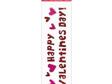 Valentine Glitter Gel Window Cling For Discount