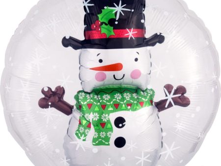 Snowman Insiders Foil Balloon 60cm Online Sale