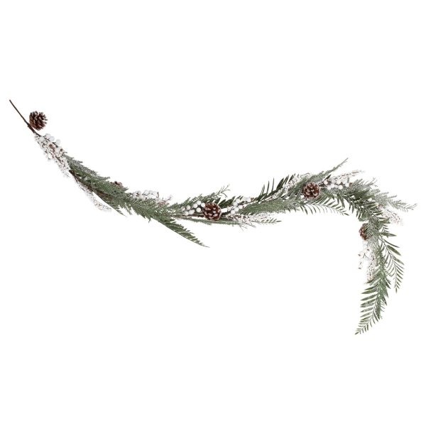 Snowy Christmas Garland Online