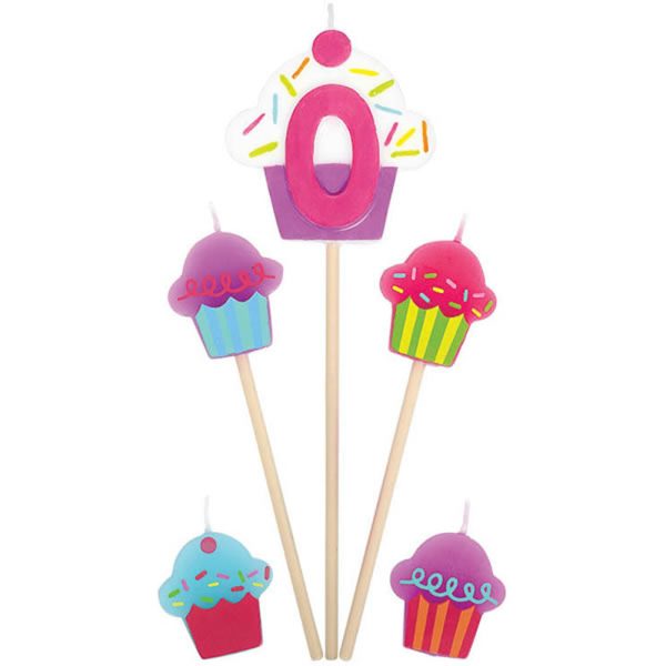 #0 Cupcake Birthday Pick Candle Online now