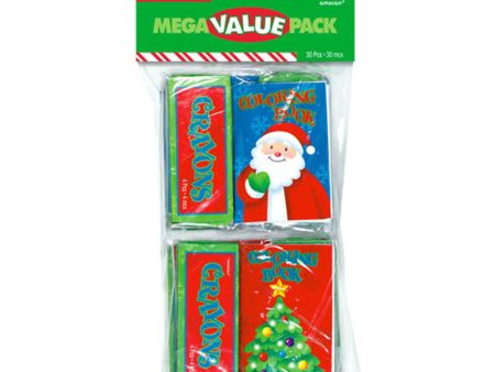 Christmas Coloring Kit Favor 12pcs For Cheap