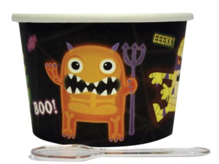 Boo Crew Dessert Pots And Spoons 12pcs Online Hot Sale