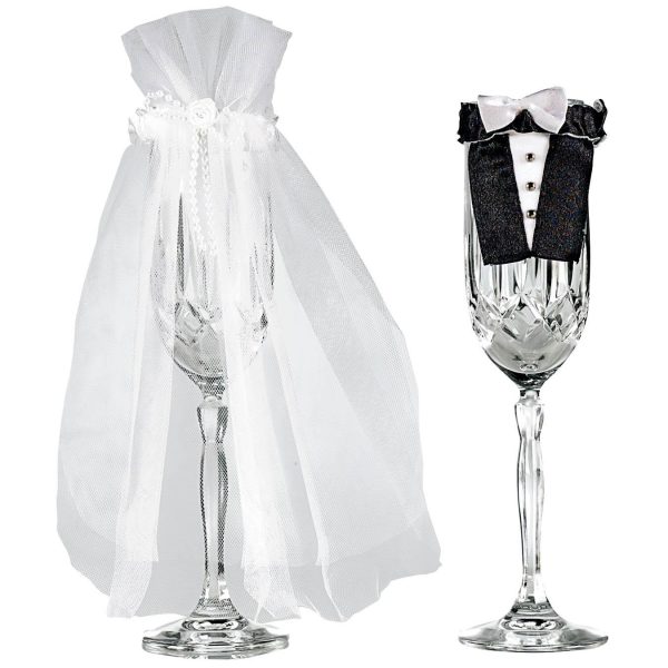 Bride And Groom Stem Wear, 9 1 2 x 6 1 2in Cheap