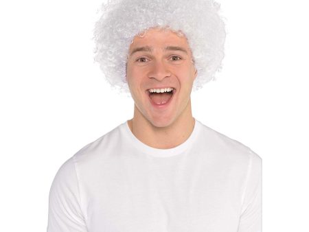 White Curly Wig Discount