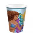 The Little Mermaid Cups 9oz, 8pcs For Cheap