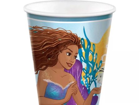 The Little Mermaid Cups 9oz, 8pcs For Cheap