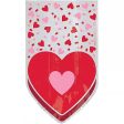 Valentines Cello Bags Large 20pcs Sale