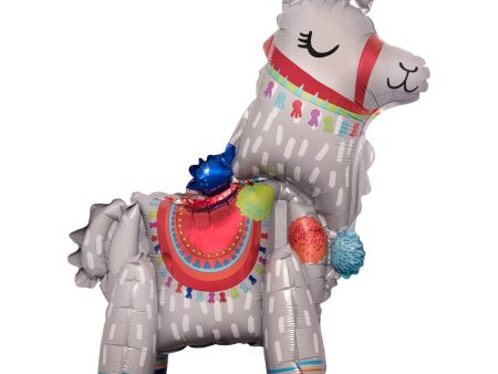 Standing Llama Foil Multi-Balloon For Cheap