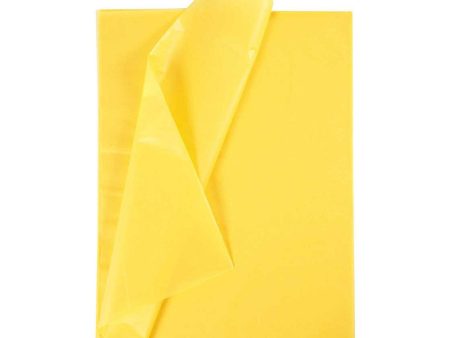 Yellow Wrapping Tissue Paper 20in x 20in, 8pcs Online Hot Sale