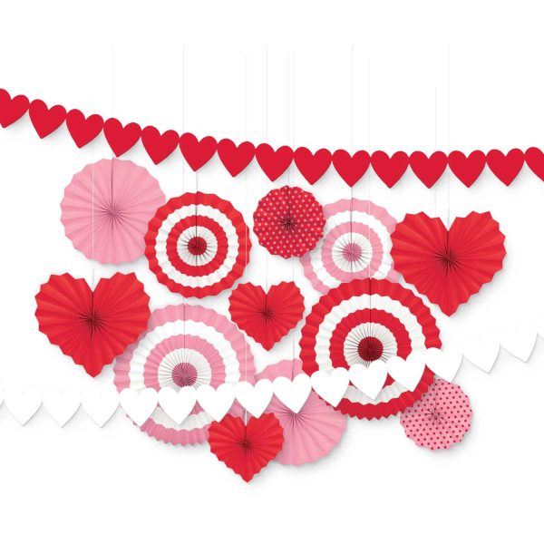 Valentines Fan Decorating Kit Sale