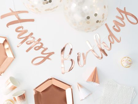 Rose Gold Foiled Party In A Box Online Sale