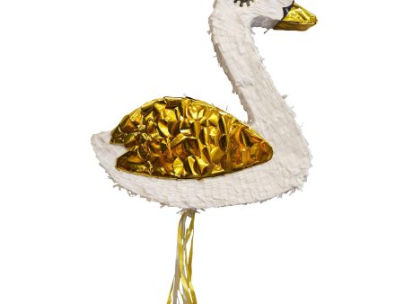 Swan Pull Piñata 18in For Cheap