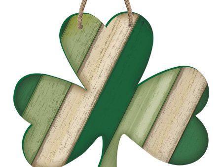 St Patrick Shamrock Hanging Sign Decoration Online now