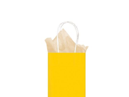 Yellow Sunshine Small Cub Kraft Bag Sale