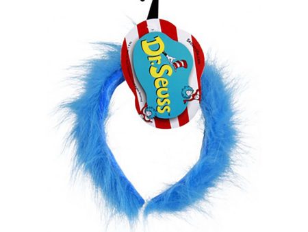 Thing 1 & 2 Blue Fuzzy Headband Online