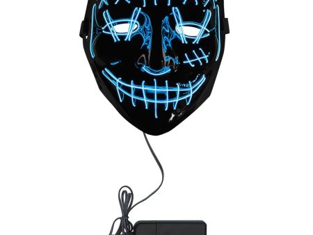 Adult Blue Led Killer Smile Mask Sale