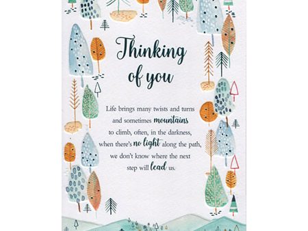 Thinking of You Greeting Card Online Sale