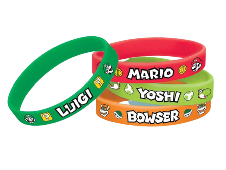 Super Mario Bracelets 6pcs For Cheap