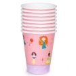 Cute Celebration D100 Princess Cup 9oz, 8pcs Online Sale