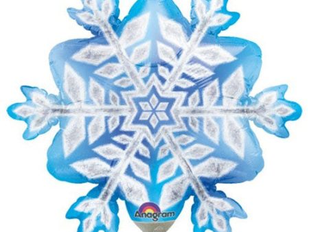 Snowflake Prismatic Mini Shape Balloon Hot on Sale