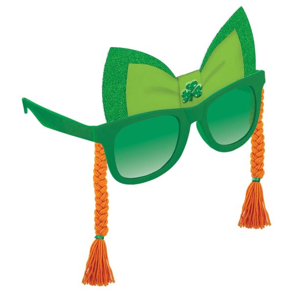 St. Patrick s Day Fun Shades With Braids Online Sale