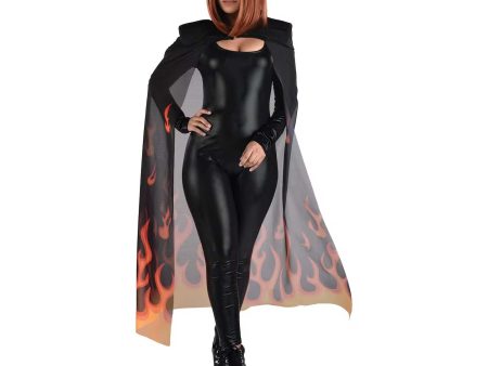 Sheer Flame Cape Discount